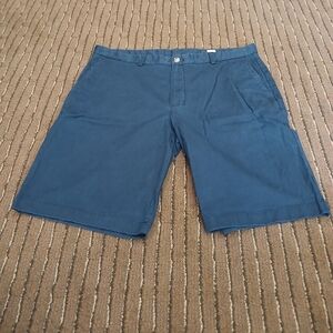 Vineyard Vines Flat Front Navy Blue Breaker Shorts Men's Size 36